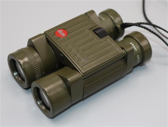 Pair Leitz Trinovoid 8 x 20 binoculars